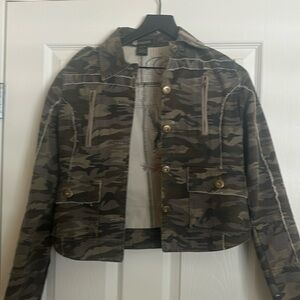 Retro camouflage jacket
